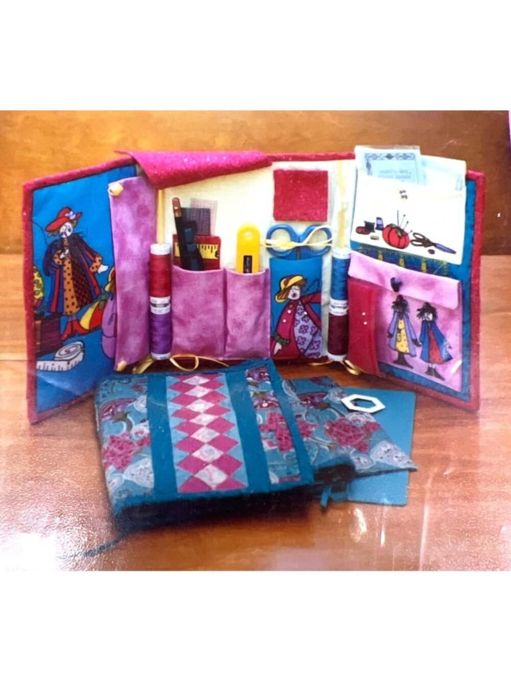 A Quilters Necessary Trifold Wallet Pattern For Sewing Organization